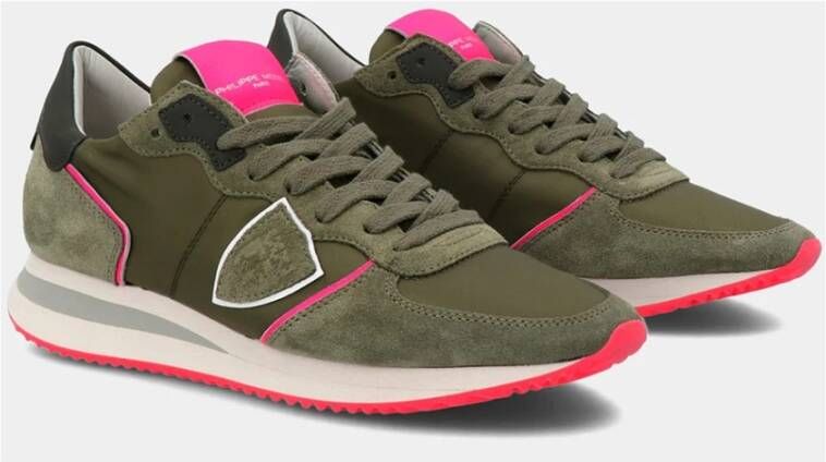 Philippe Model Sneakers Groen Dames