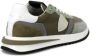 Philippe Model Blauwe Nylon Sneakers met Suède Details Multicolor Heren - Thumbnail 6