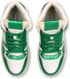 Philippe Model Vintage Groene Leren Sneakers Vrouwen White Dames - Thumbnail 4