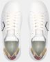 Philippe Model Lage Temple Leren Sneakers White Heren - Thumbnail 4