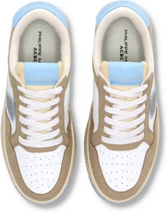 Philippe Model Sneakers Lyon Streetwear Beige Dames