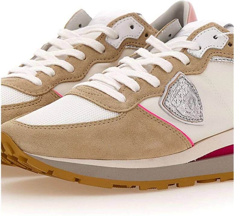 Philippe Model Stijlvolle MultiColour Sneakers voor Vrouwen Meerkleurig Dames