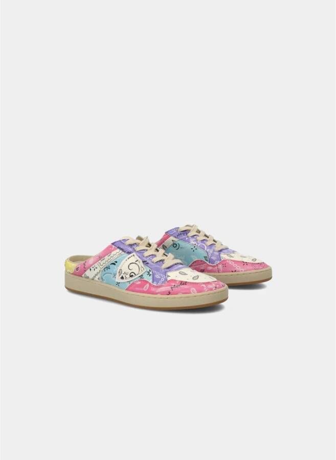 Philippe Model Marais Lage Sneaker Paisley Print Meerkleurig Dames