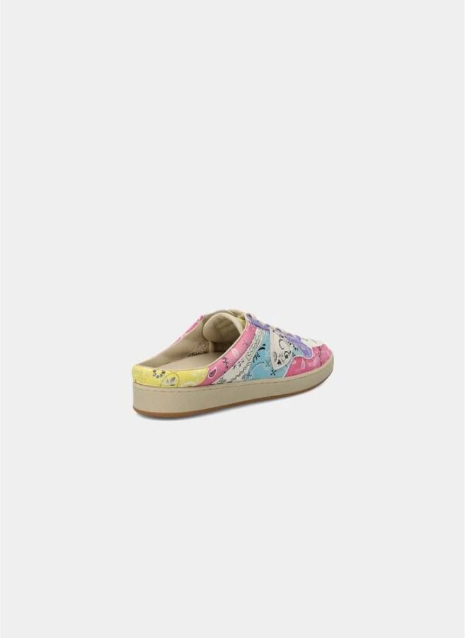 Philippe Model Marais Lage Sneaker Paisley Print Meerkleurig Dames