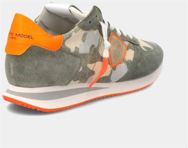 Philippe Model Trpx Camouflage Sneaker Meerkleurig Heren