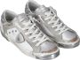 Philippe Model Sneakers met glitter en dierenprint Gray Dames - Thumbnail 6