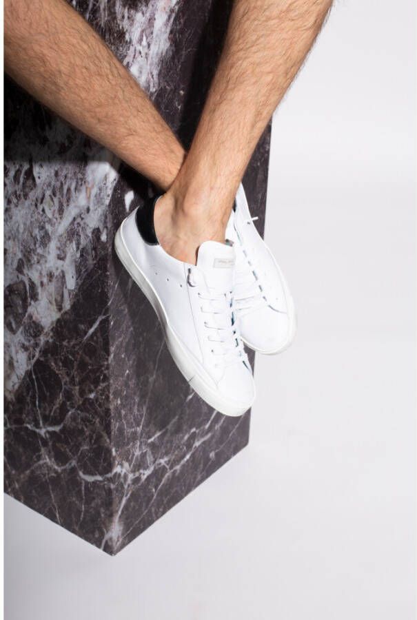 Philippe Model Sneakers met logo Wit Heren