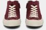 Philippe Model Plaisir Vintage Leren Sneakers Rood Heren - Thumbnail 3