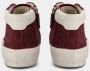 Philippe Model Plaisir Vintage Leren Sneakers Rood Heren - Thumbnail 4