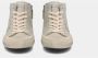 Philippe Model Mid Plaisir Sneakers Comfort en Stijl White Dames - Thumbnail 3