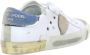 Philippe Model Italiaanse Sneakers met Contrasterend Hiel Detail White Dames - Thumbnail 23