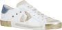 Philippe Model Italiaanse Sneakers met Contrasterend Hiel Detail White Dames - Thumbnail 11