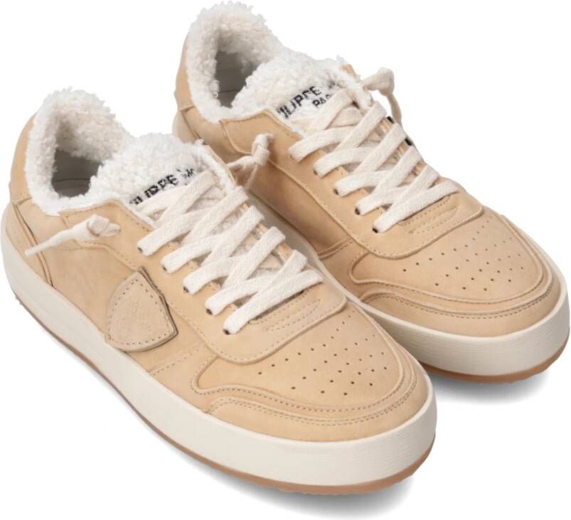 Philippe Model Sneakers Nice Tennis Beige Dames