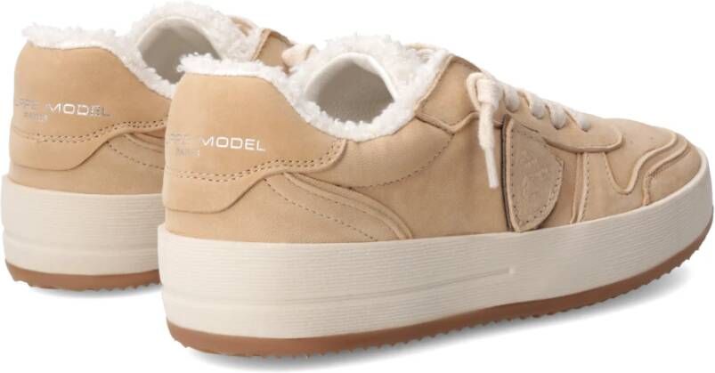 Philippe Model Sneakers Nice Tennis Beige Dames