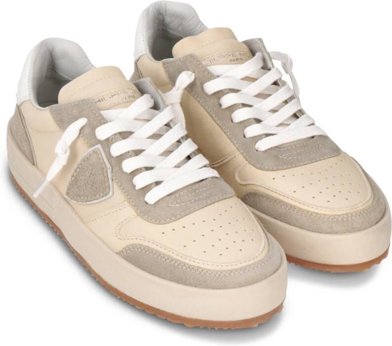 Philippe Model Sneakers Nice Tennis Beige Dames