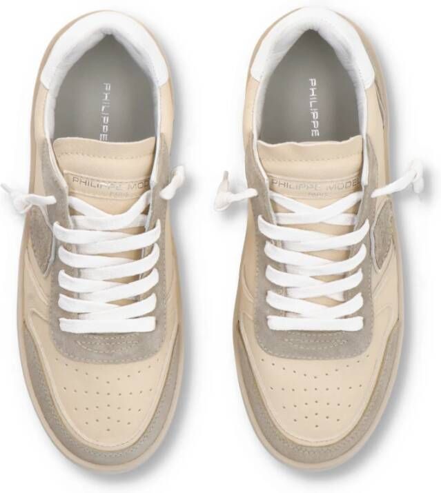 Philippe Model Sneakers Nice Tennis Beige Dames