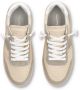 PHILIPPE MODEL Lage Sneakers Dames Nice Low Maat: 36 Materiaal: Leer Kleur: Beige - Thumbnail 6