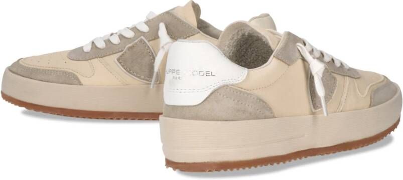 Philippe Model Sneakers Nice Tennis Beige Dames