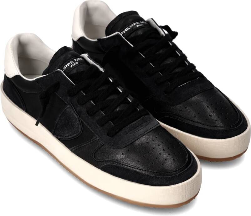 Philippe Model Sneakers Nice Tennis Black Heren