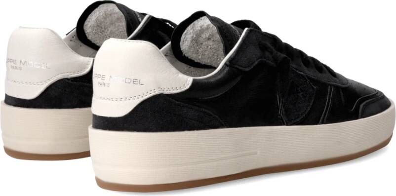 Philippe Model Sneakers Nice Tennis Black Heren