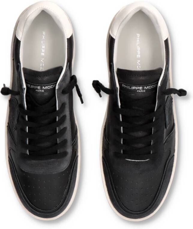 Philippe Model Sneakers Nice Tennis Black Heren