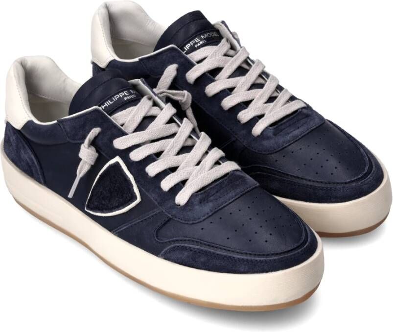 Philippe Model Sneakers Nice Tennis Blue Heren