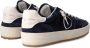 Philippe Model Blauwe Leren Sneakers met Zilveren Logo Blue Heren - Thumbnail 6