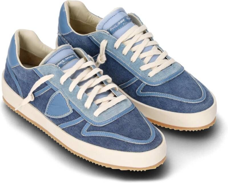 Philippe Model Sneakers Nice Tennis Blue Heren