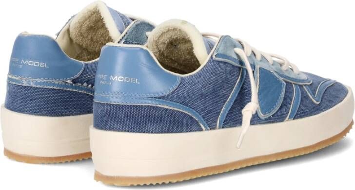 Philippe Model Sneakers Nice Tennis Blue Heren