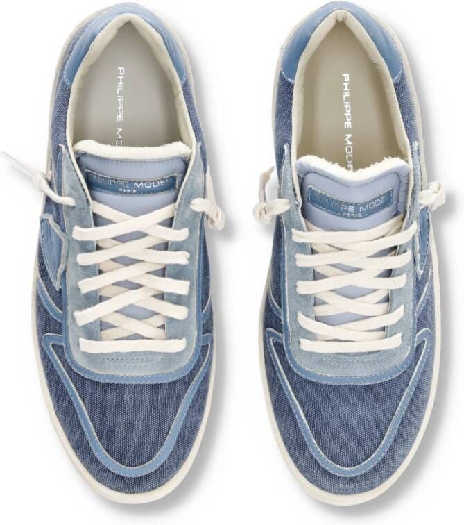 Philippe Model Sneakers Nice Tennis Blue Heren