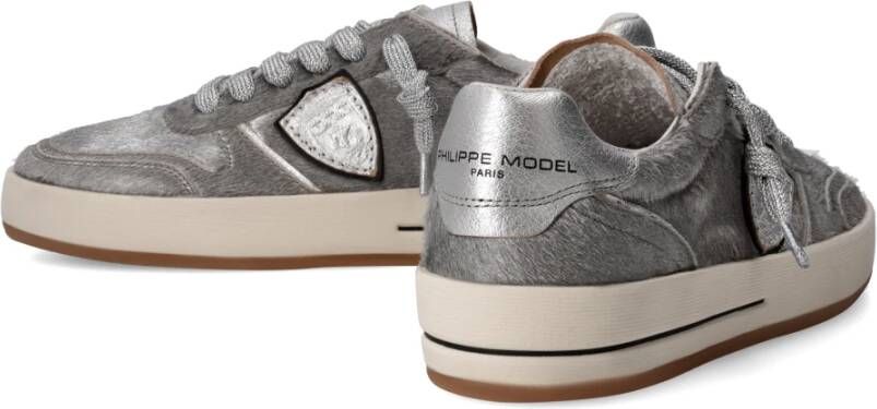 Philippe Model Sneakers Nice Tennis Gray Dames