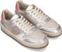 Philippe Model Zilveren Sneakers Elegant Comfortabel Schoeisel Gray Dames - Thumbnail 10