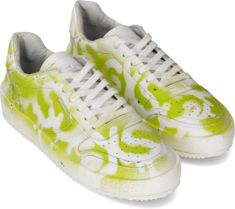 Philippe Model Sneakers Nice Tennis Green Dames