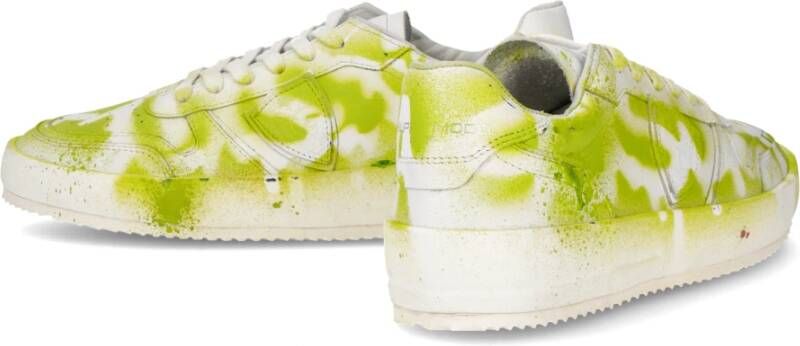 Philippe Model Sneakers Nice Tennis Green Dames