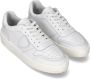 Philippe Model Witte Sneakers met Logo Patch en Contrasterende Hiel White Dames - Thumbnail 3