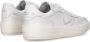 Philippe Model Witte Sneakers met Logo Patch en Contrasterende Hiel White Dames - Thumbnail 4