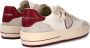 Philippe Model Vintage Basketbal Geïnspireerde Sneakers Wit Bordeaux White Heren - Thumbnail 14