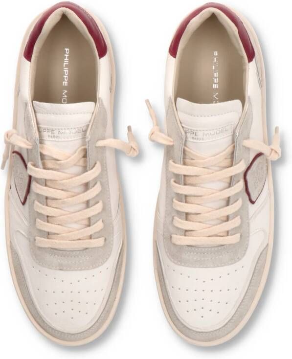 Philippe Model Sneakers Nice Tennis White Heren