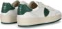 Philippe Model Witte Groene Nice Sneakers White Heren - Thumbnail 3