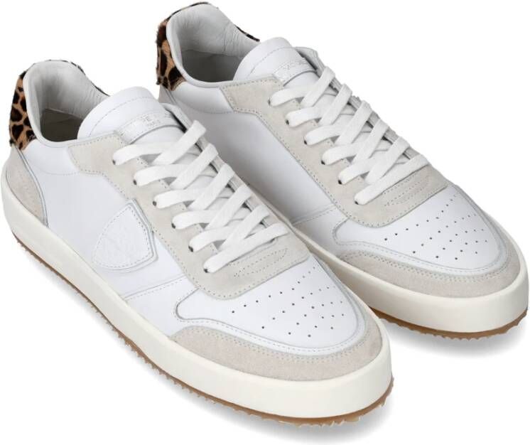 Philippe Model Sneakers Nice Tennis White Heren