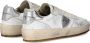 Philippe Model Vintage Leren Sneakers Wit White Heren - Thumbnail 6