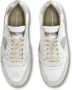 Philippe Model Vintage Leren Sneakers Wit White Heren - Thumbnail 7