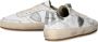 Philippe Model Vintage Leren Sneakers Wit White Heren - Thumbnail 9