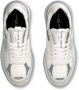 Philippe Model Lage Witte Grijze Sneaker Geborduurd Mesh White Heren - Thumbnail 13