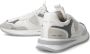 Philippe Model Lage Witte Grijze Sneaker Geborduurd Mesh White Heren - Thumbnail 15