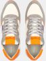 Philippe Model Trpx Hardloopschoenen Heren Oranje Wit Multicolor Heren - Thumbnail 4