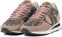 Philippe Model Sneakers Dames Lage sneakers Damesschoenen Canvas TRPX camo Glitter Oud roze - Thumbnail 2