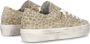 Philippe Model Paris Haute Sneaker: Sportief en Glamoureus Beige Dames - Thumbnail 3