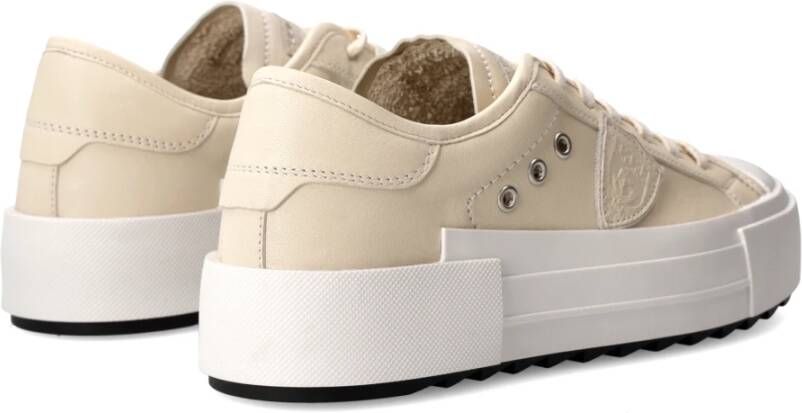 Philippe Model Sneakers Paris Haute Tennis Beige Dames