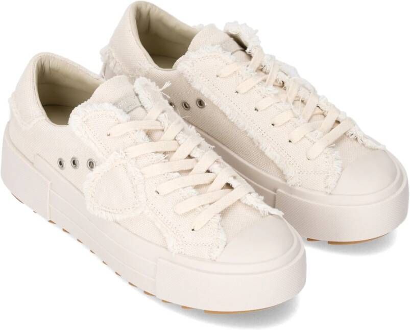 Philippe Model Sneakers Paris Haute Tennis Beige Dames